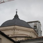 Particolare cupola della Basilica di San Bernardino L'Aquila